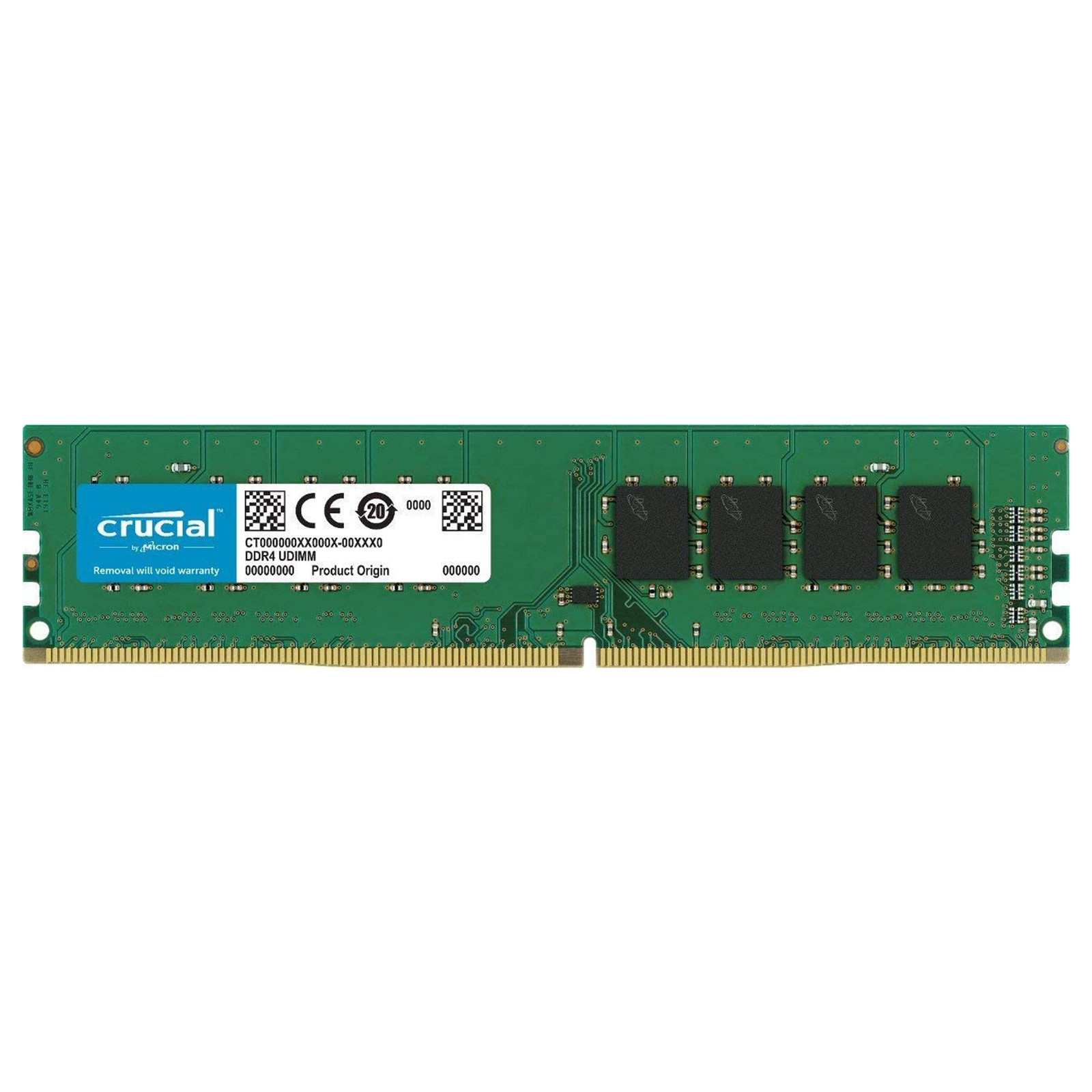 Crucial DDR4-2400 8GB UDIMM 17 CL RAM-geheugen