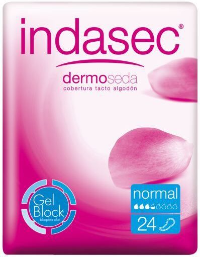 Indasec Normal Compresses Dermoseda 24 uds