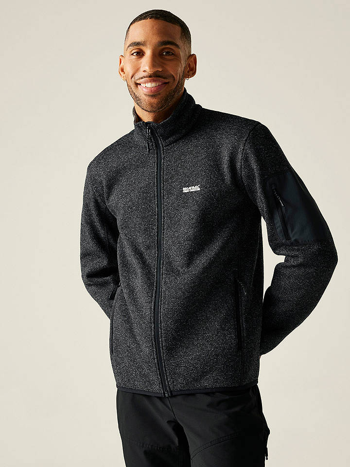 Regatta Fleecejacke "Newhill" in Anthrazit - 5XL