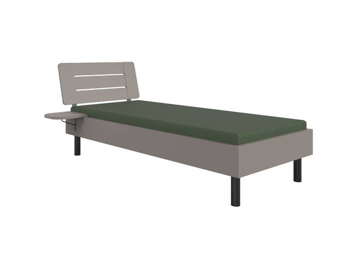 MyDeal Bett Dara grau 90 x 200 cm