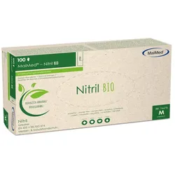 Einweghandschuhe MaiMed Nitril BIO | 1000 Nitrilhandschuhe | grün | Gr. S