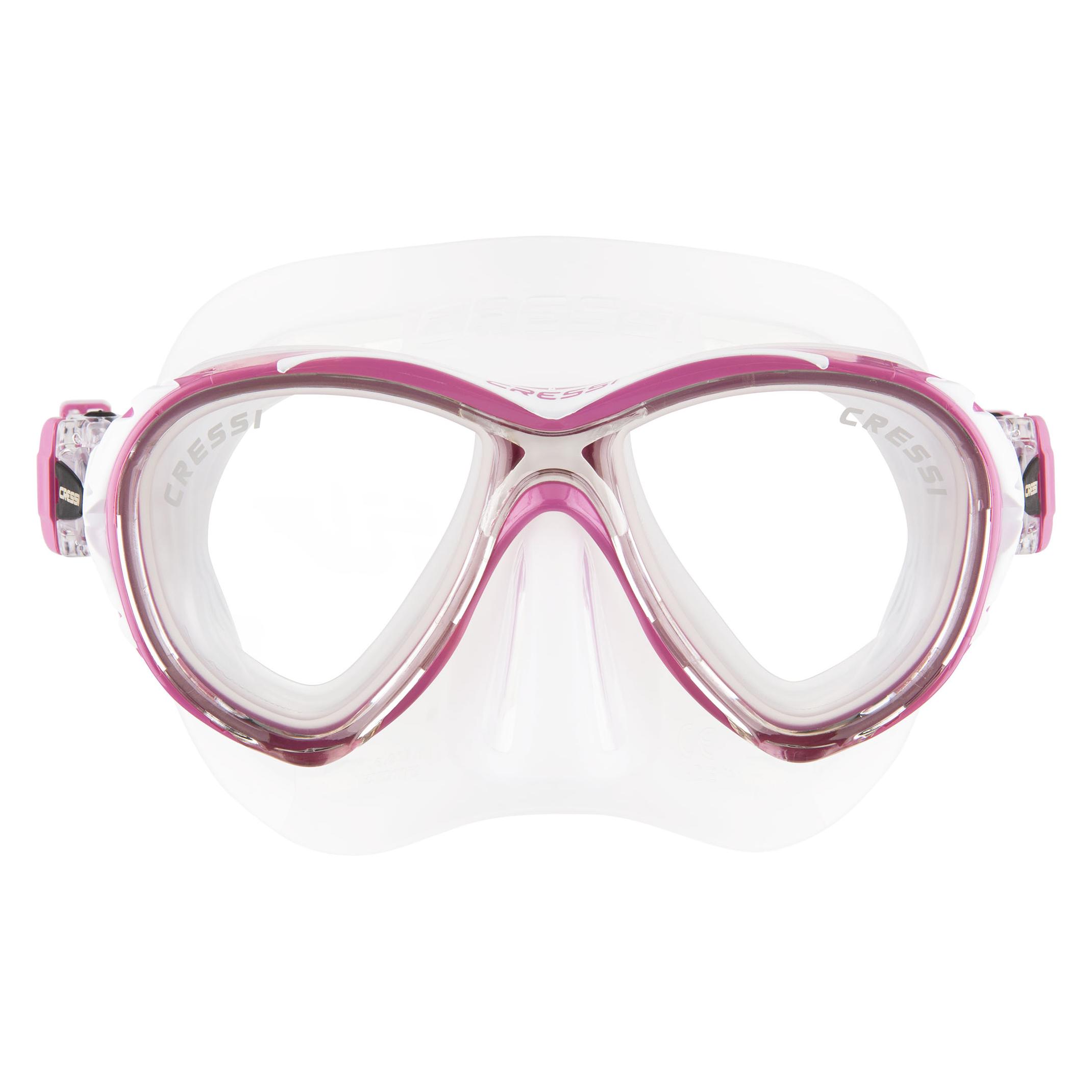 Cressi Taucherbrille Naxos Rosa (DS530040)