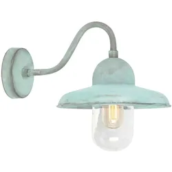 Elstead Lighting, Gartenbeleuchtung, Somerton Aussen-Wandleuchte E27 Grünspan IP44 (E27, IP44)