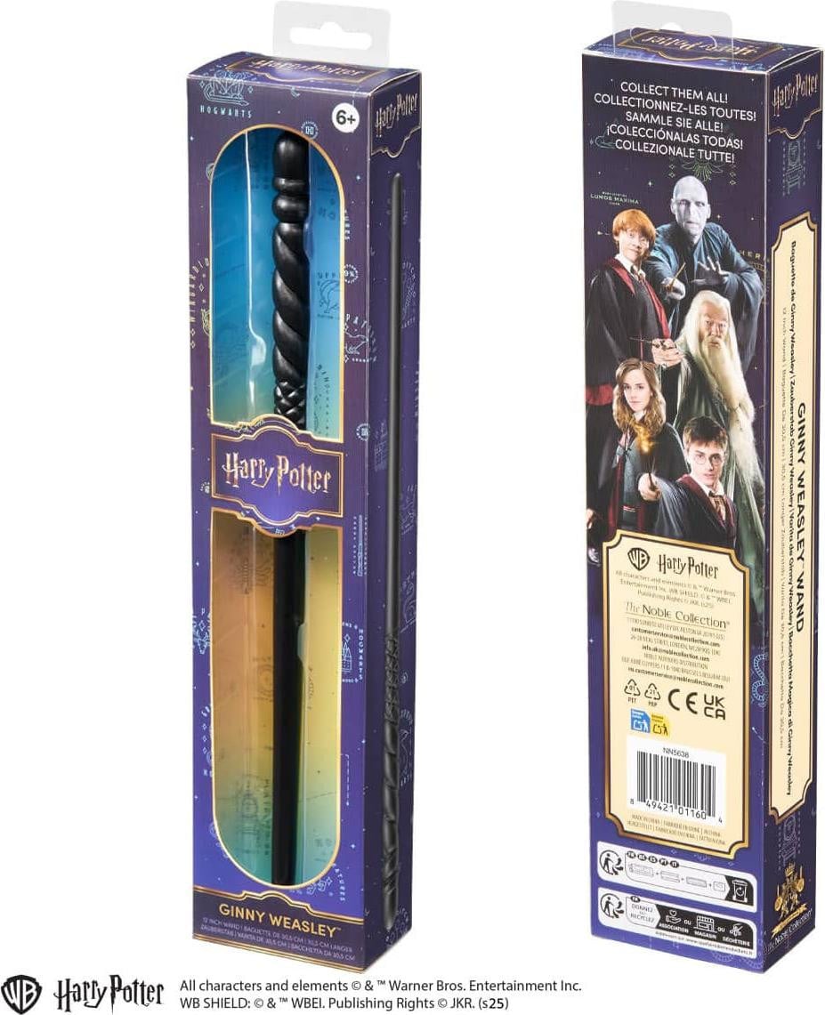 Noble Collection Harry Potter Ginny Weasley Toverstaf, 30 cm