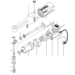 PROXXON 28492-14 Motorbefestigungsschraube für Langhals Winkelbohrmaschine LWB/E