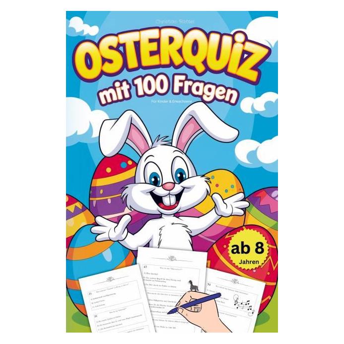 Bod Rätsel:Osterquiz mit 100 Fragen für Kin (Deutsch) (57223129)