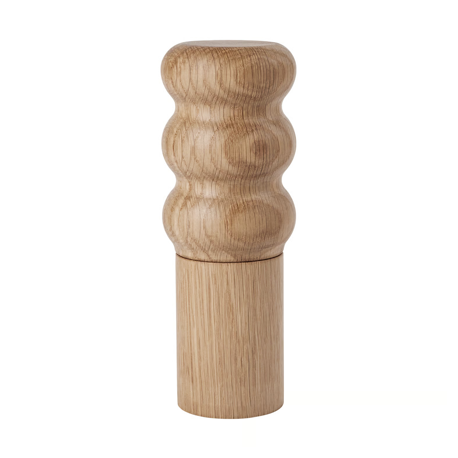 Broste Copenhagen Edgar zout- en pepermolen van natuurlijk geolied eiken, 20 cm