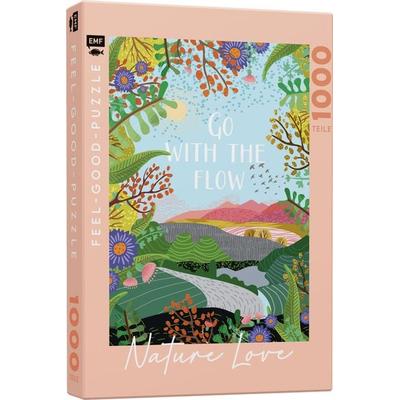 Feel-good-Puzzle 1000 Teile – NATURE LOVE: Go with the flow