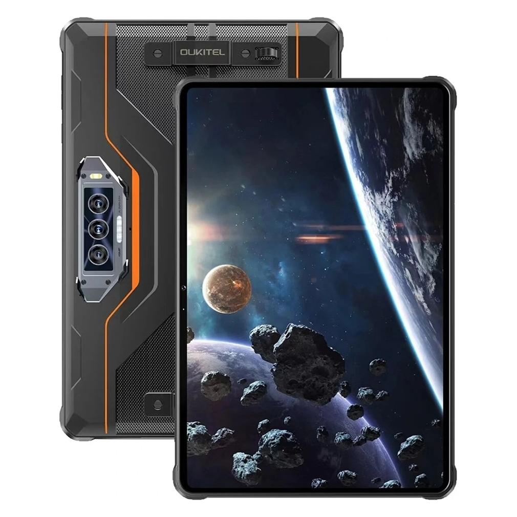 Oukitel RT8 - Tablette Durci (4G - 11" - 20 000 mAh - 256 Go, 6 Go RAM) Orange (4G, 11", 256 GB, Orange, Schwarz) (RT8-OE/OL)