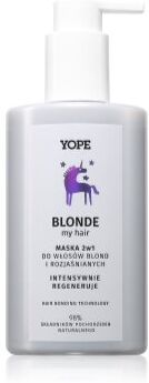Yope Blonde My Hair 2v1 máscara para cabelo 300 ml. Blonde My Hair 2v1