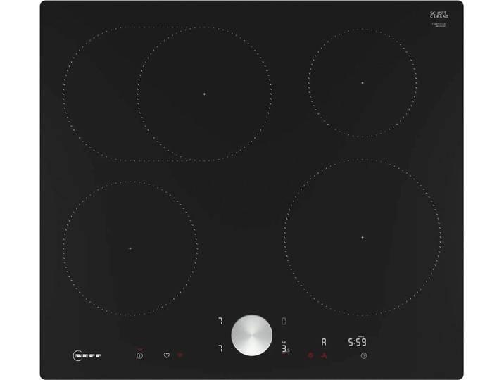 NEFF Induktions-Kochfeld N 90 T56PTF1L0, Präzise Steuerung mit Twist Pad® & Powerstufe für schnelle Hitze