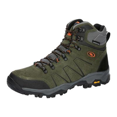 Stiefel BRÜTTING "Outdoorstiefel Mount Princeton", Herren, Gr. 38, grün, Veloursleder, Schuhe Stiefel