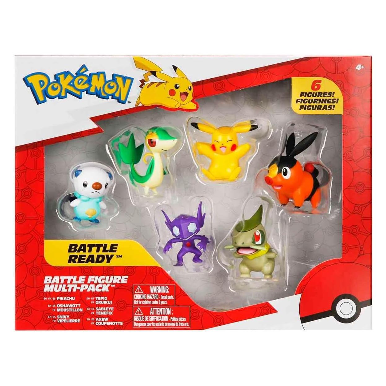 Pokémon Pokemon - Battle Figure 6 Pack (62251075)