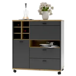 Stylife Raumteiler-Kombi-Element RENO - B/H/T ca. 105,00x112,00x53,00