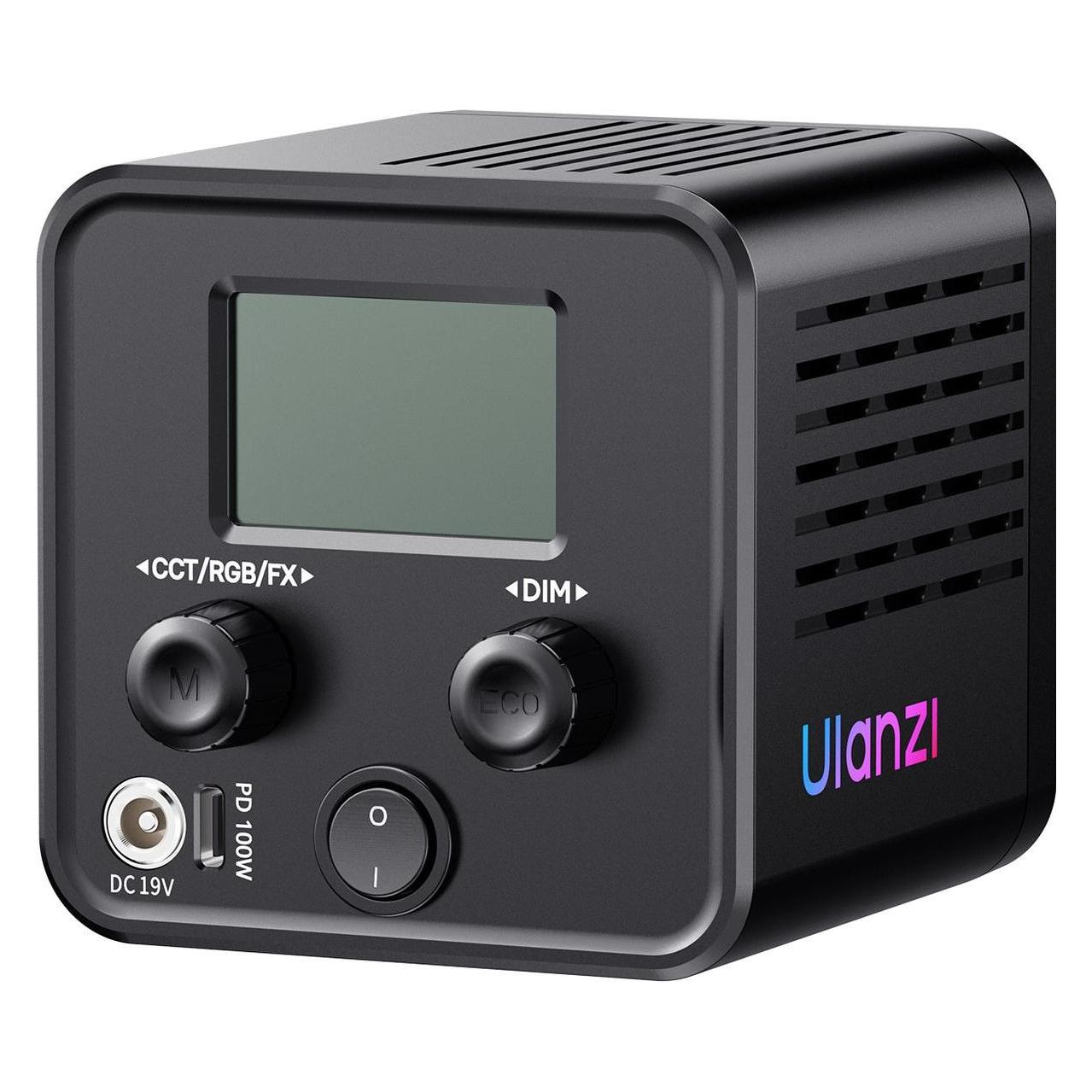Ulanzi C60RGB 60W Bi Color Video Light (RGB,EU Plug) (Videoleuchte) (66402323)
