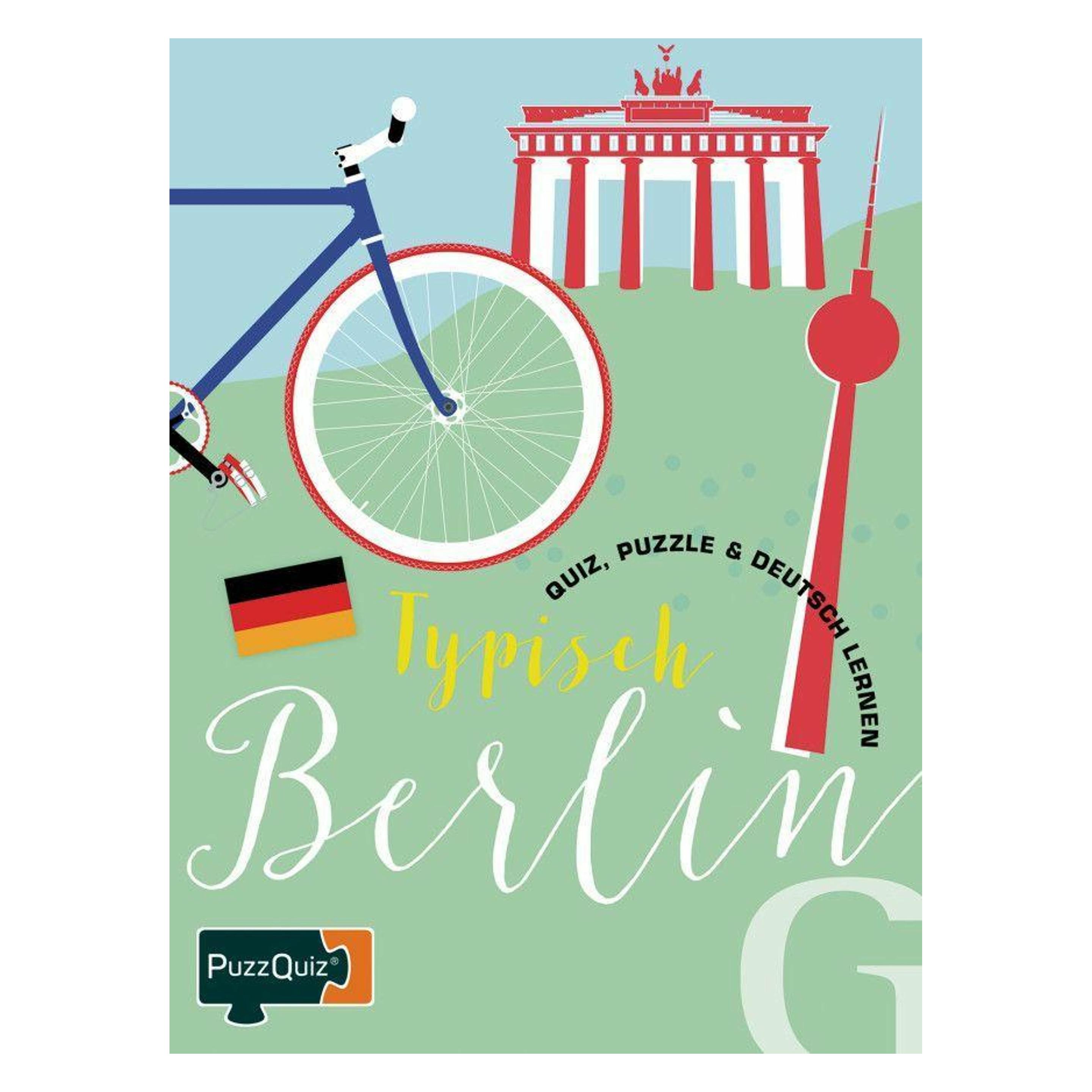 Hueber puzzQuiz - Typisch Berlin (Deutsch, 1 - 6 Spieler) (40552918)