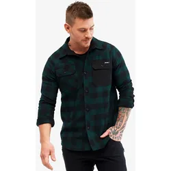 Campfire Shirt Herren Black/Deep Teal, Größe:M - Herren > Oberteile > Hemden - Blau