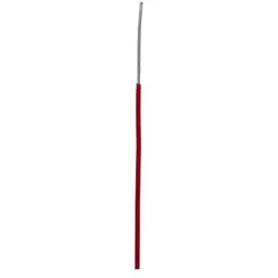 RS PRO, Kabelleitung, PTFE A 7/0.2 red 25m (25 m)