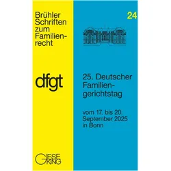 25. Deutscher Familiengerichtstag, Fachbücher