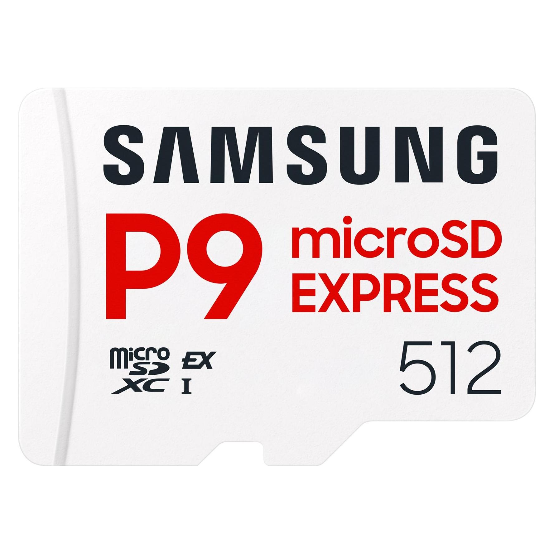 Samsung P9 Express (512 GB, microSD Express, U3, UHS-I) (MB-MK512T/WW)