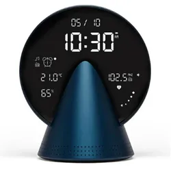 Lexon, Wecker, Alarm clock Conic Clock blue