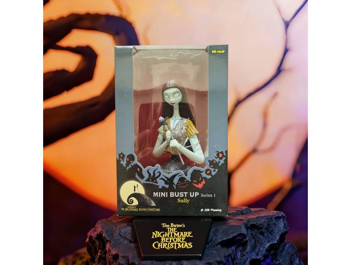 Figurines d'action Disney Jun Planning The Nightmare Before Christmas Sally Mini Bust Up Series 1, cadeau d'Halloween