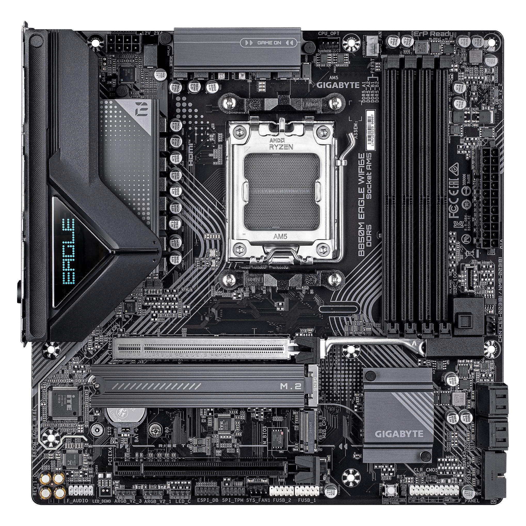 Gigabyte MB B840M EAGLE WIFI6/AM5/mATX (AM5, AMD B840, mATX) (B840M EAGLE WIFI6)