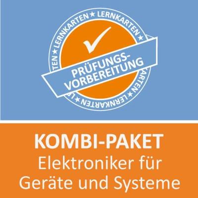Kombi-Paket Elektroniker für Geräte und Systeme Lernkarten, Set von Zoe Kessler, Princoso, 978-3-96159-476-4