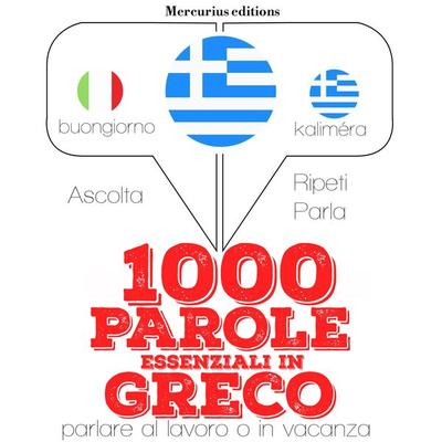 1000 parole essenziali in Greco - JM Gardner, Audio, 9782821115378