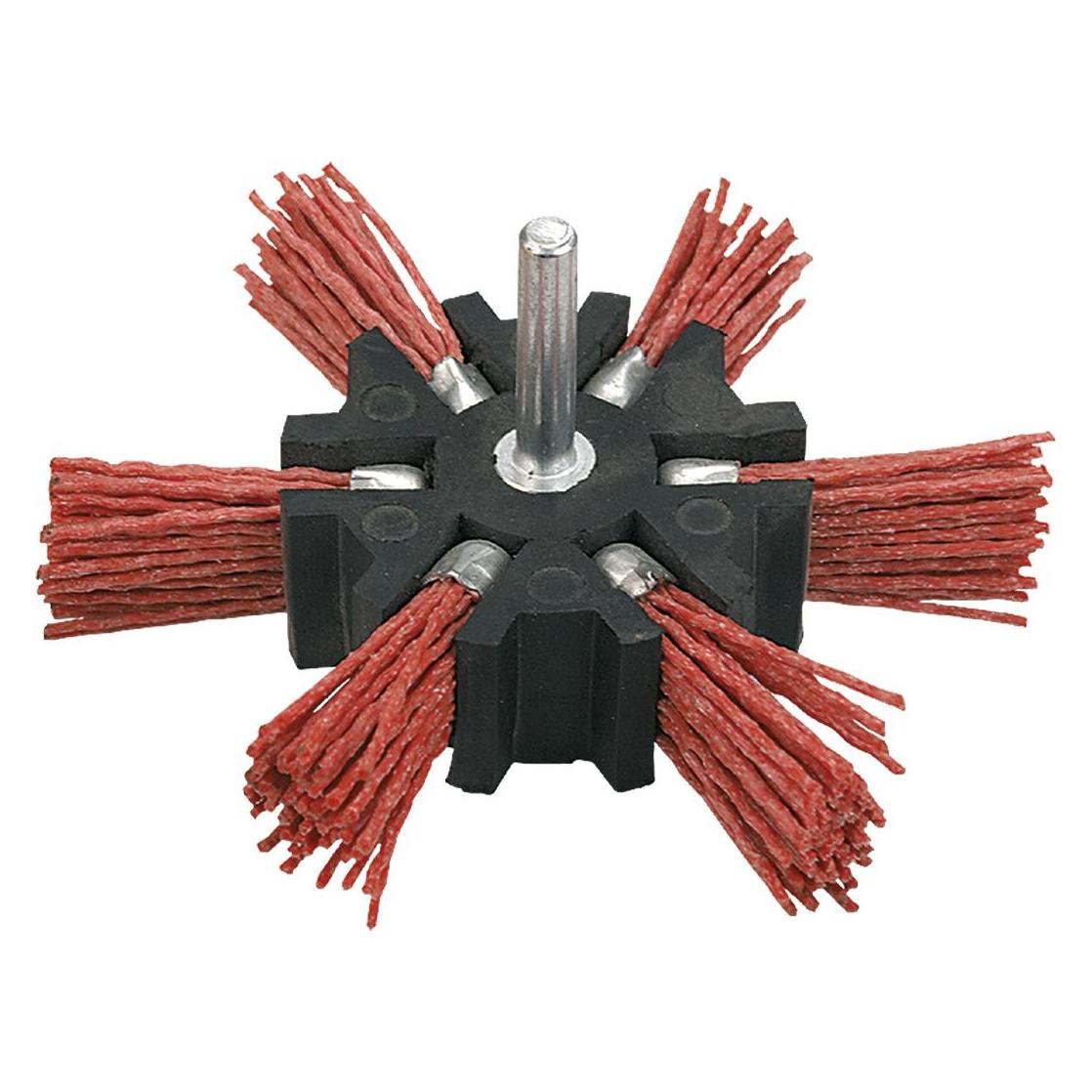 Verto Abrasive abrasive brush with 100 mm handle - 62H720 (TOP-62H720)