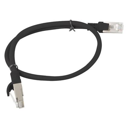 Lanberg PCU5-10CC-0050-BK Netzwerkkabel 0,5 m Cat5e U/UTP (UTP) Schwarz (U/UTP, CAT5e, 0.50 m) (PCU5-10CC-0050-BK)