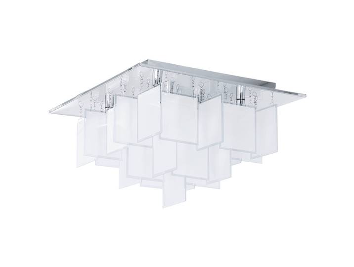 Condrada 1 plafonnier à 8 lampes blanc\, chrome