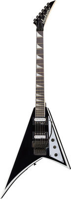 Jackson JS32 Rhoads AH BK Black with White Bevels
