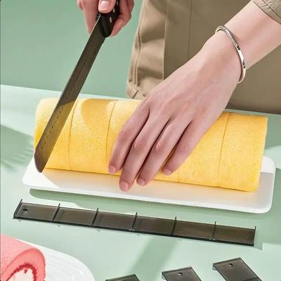 Cake Cutting Roll Scale Ruler Set For Uniform Baking Portions Cake Cutting Roll Scale Ruler Set For Uniform Baking Portions