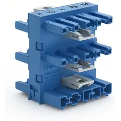 Wago 770-1947 5-fach-Verteiler,5-polig,Kod. I,blau 7701947  - 20 Stück