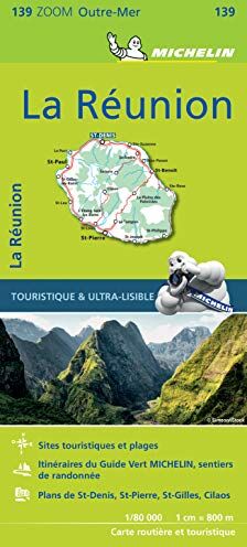 Michelin Travel Publications - La Reunion - Zoom Map 139 (Michelin Zoom Reunion Map, Band 139) - Preis vom 09.10.2026 07:28:09 h