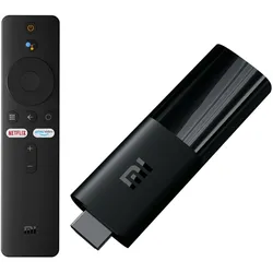 Xiaomi TV-Box Mi TV Stick mit Android- und HDR-Unterstützung (8 GB, Android 9.0 (Pie)), Streaming Box, Schwarz