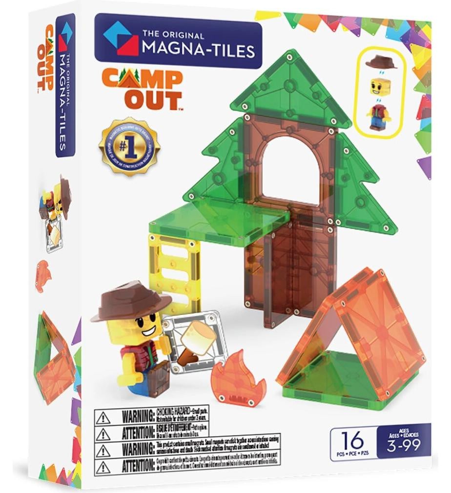 Magna Tiles Magnetic kit Camping - 16 stuks