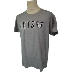 Outerstuff, Herren, Sportshirt, t-shirt nba brooklyn nets (XL), Grau, XL