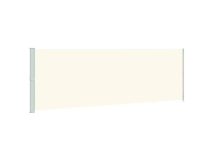 vidaXL Seitenmarkise Ausziehbar 200/600 Cm Creme, 600x200x600 cm, Sonnenschutz