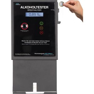ACE-Instruments Alkoholtester Public, digital, stationär, LCD-Display, polizeigenau