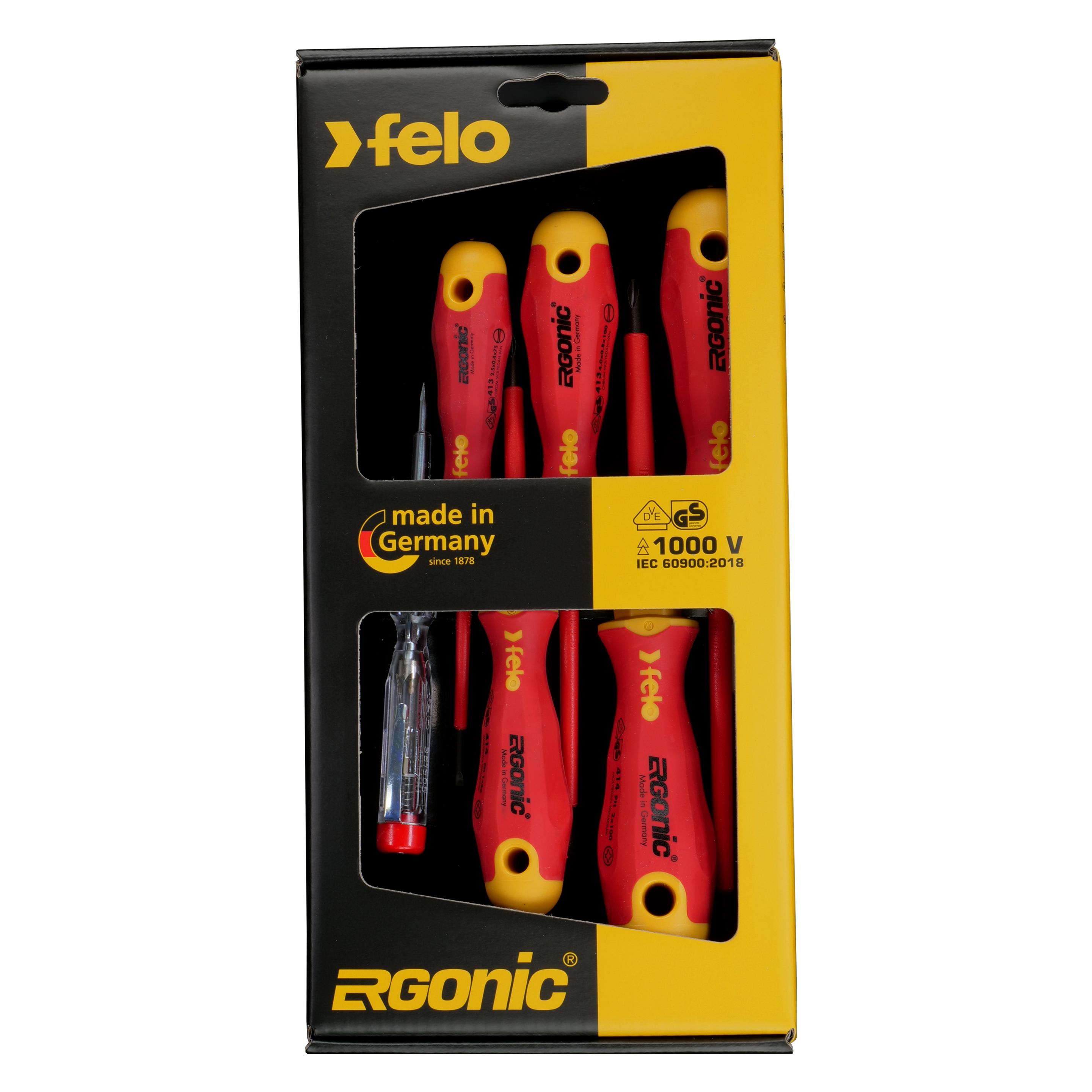 Felo Serie 400 Ergonic VDE- Schraubendrehersatz 6-tlg. (00041396398)