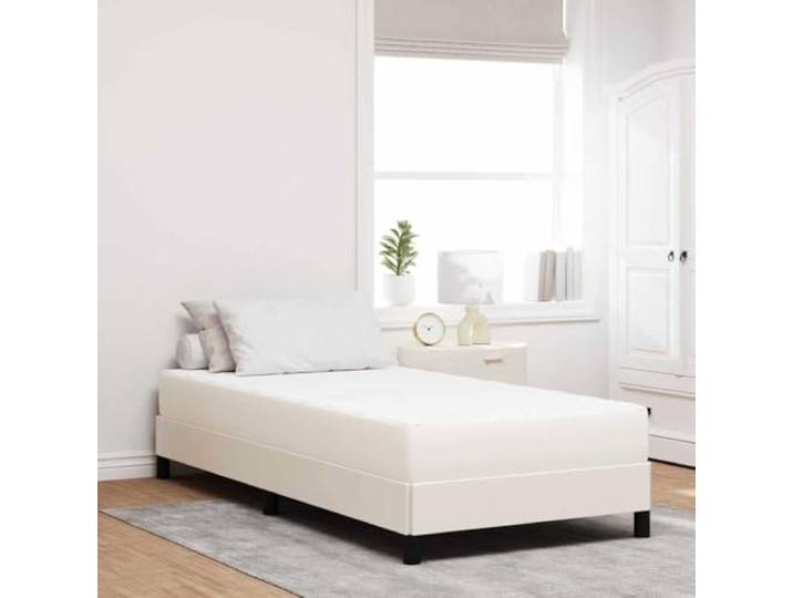YUTAASU Matratze Creme 100x200 cm Polyester Atmungsaktiv, Einzeln umwickelte Federkerne, Bewegungsisolation, Pflegeleicht