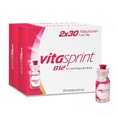 Vitasprint B12 Trinkfläschchen 2x30 St Pulver zur Herstellung einer Lösung zum Einnehmen