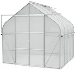 Vitavia Gewächshaus "Diana 6700",aluminium eloxiert,6,7 m2