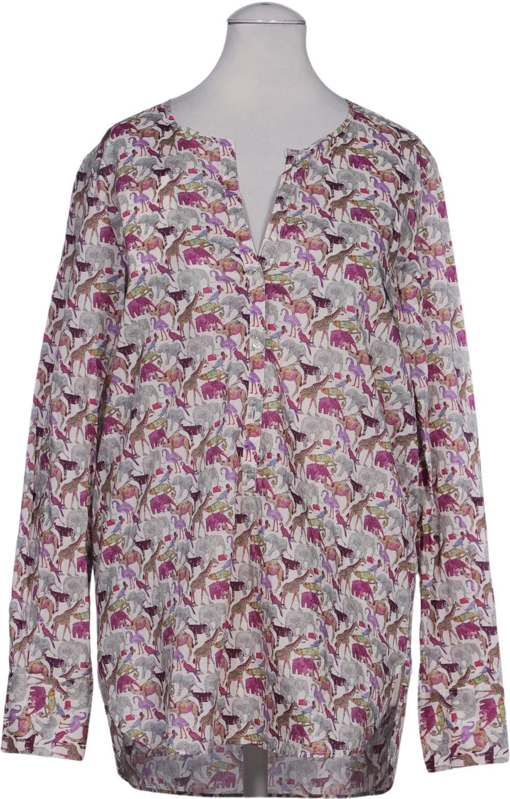 Robert Friedman Damen Bluse, Mehrfarbig, Gr. XS, Baumwolle - Second Hand