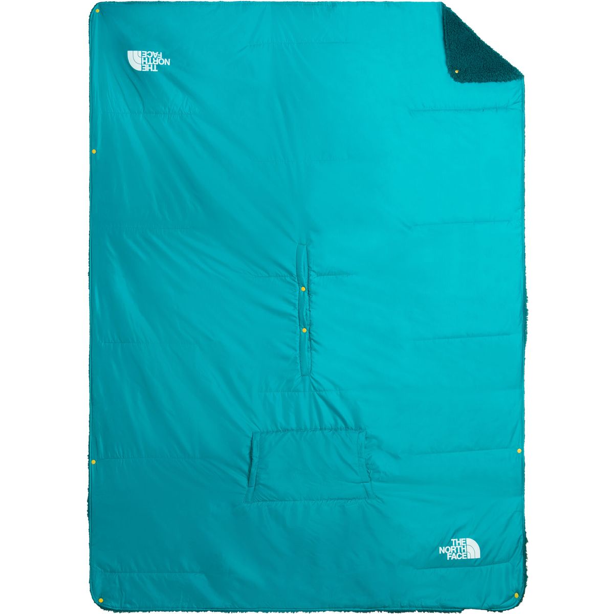 The North Face Wawona Fuzzy Blanket pacific teal/restorativ (S7H) OS NF0A52USS7H-OS