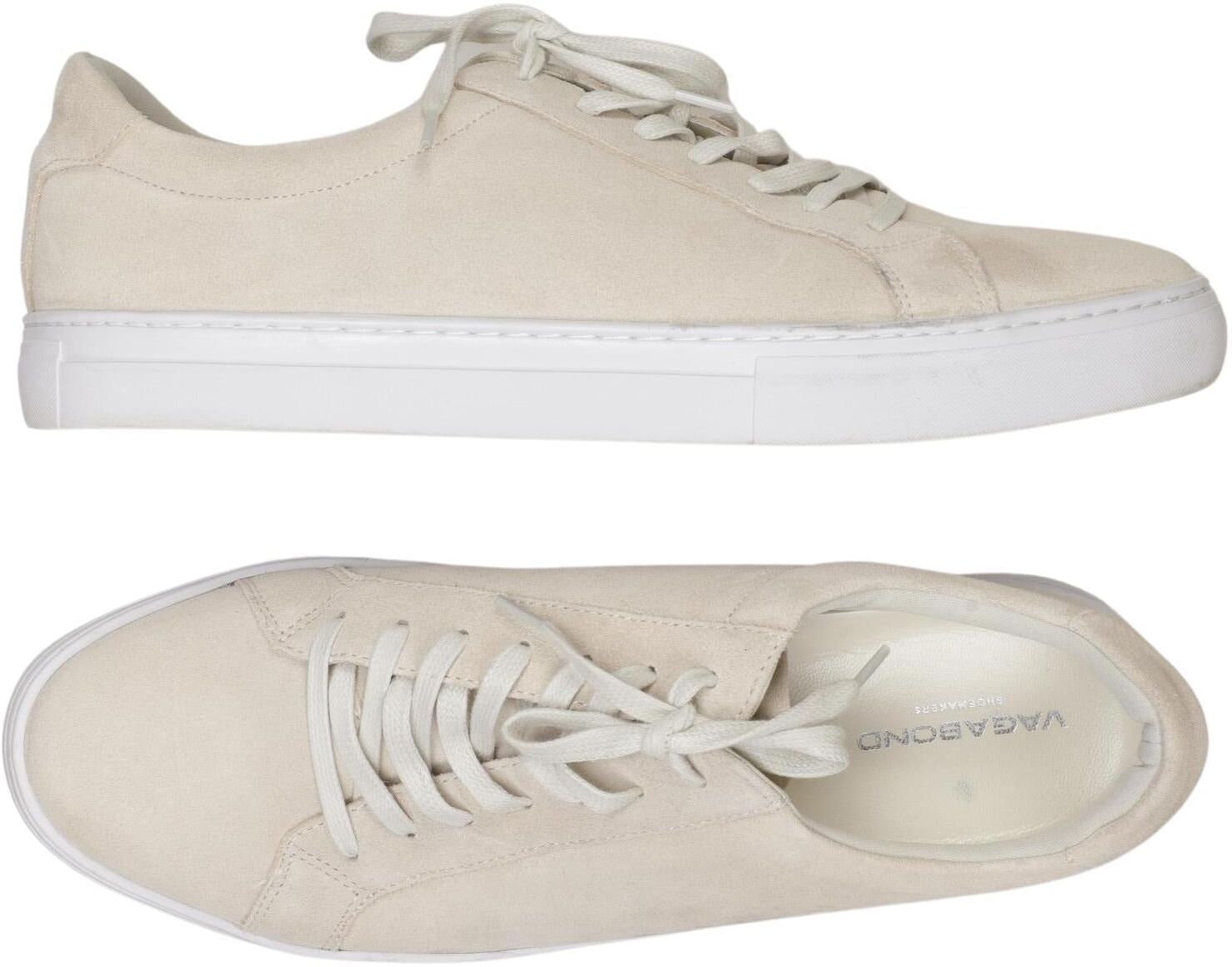 Vagabond Herren Sneaker, Beige, Gr. EU 44, Leder - Second Hand
