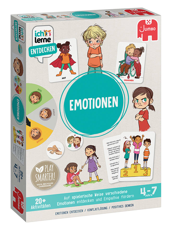 Jumbo Lernspiel "Ich lerne Entdecken - Emotionen" - ab 4 Jahren - onesize