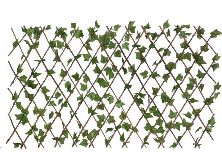 UNUS® Klimrek planten dichte kunsthaag met bladeren donkergroen 100x200cm